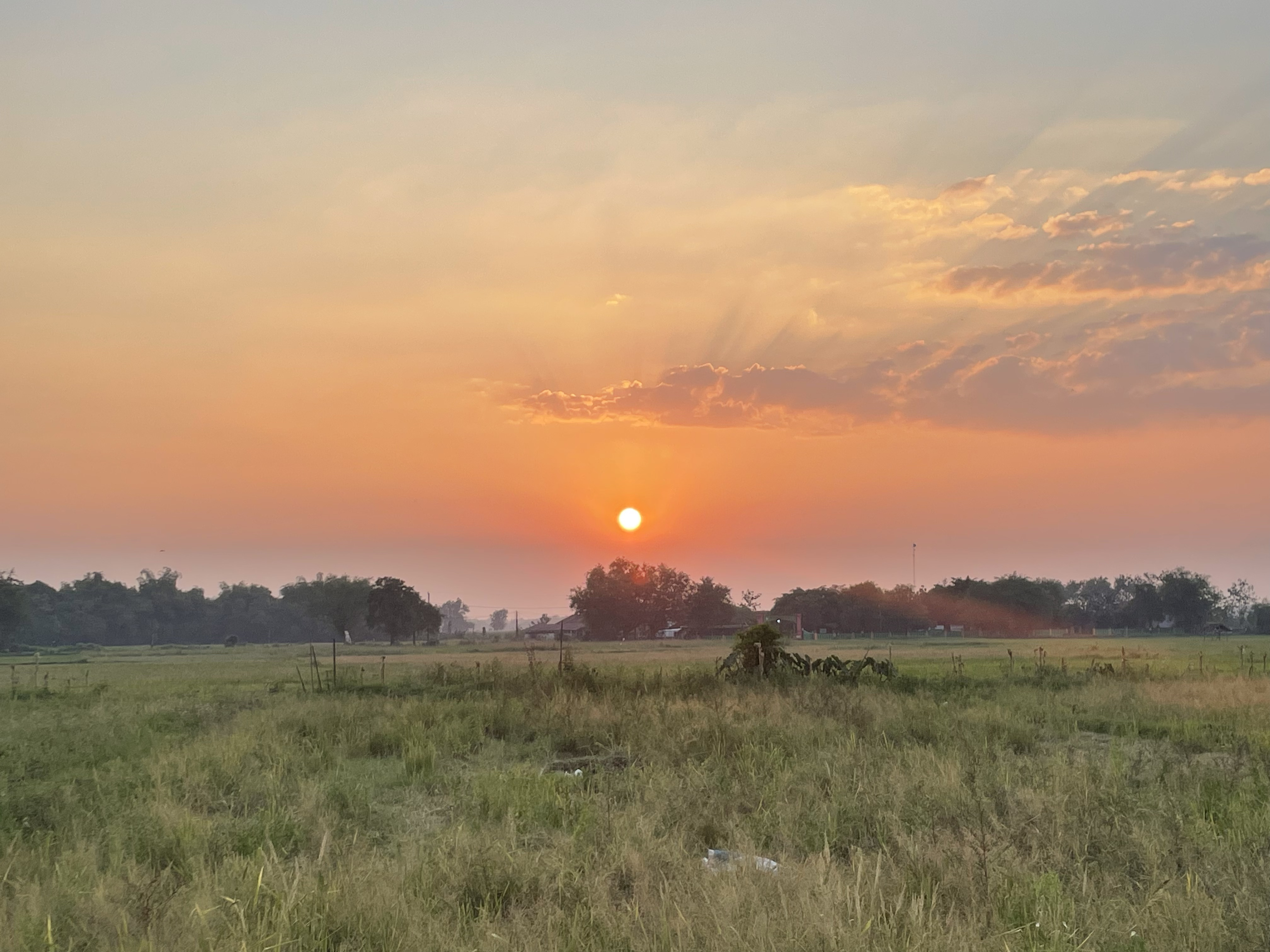 Pemandangan Desa Kepohkencono